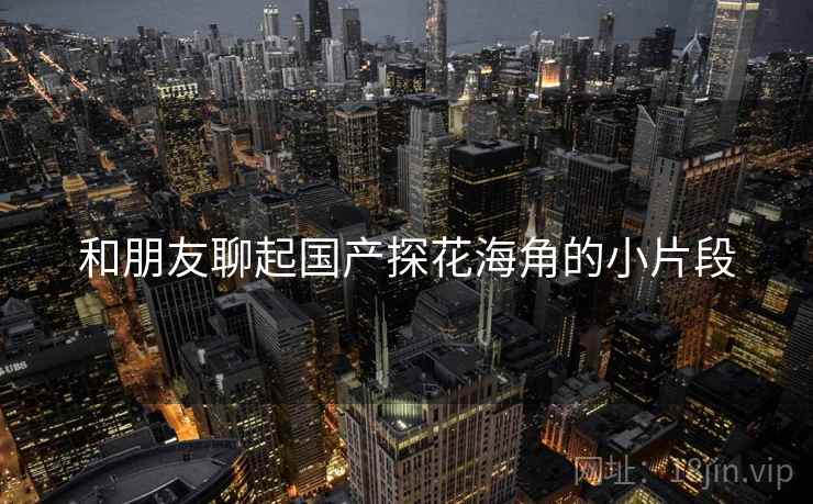 和朋友聊起国产探花海角的小片段