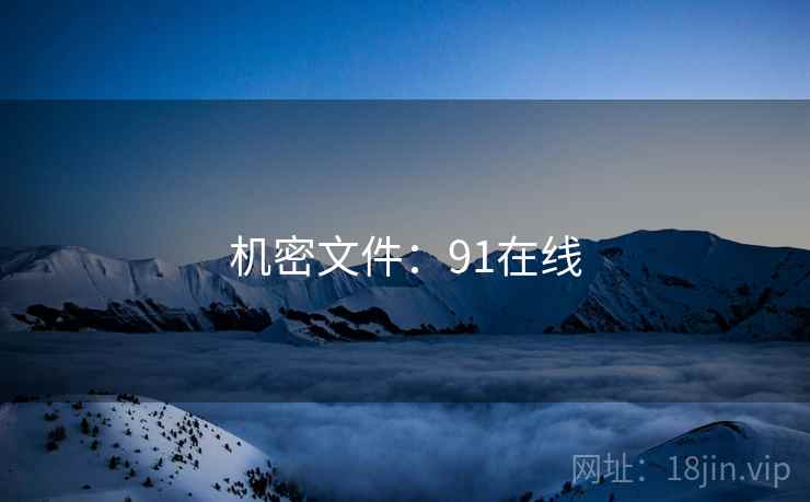 机密文件:91在线 机密文件:91在线