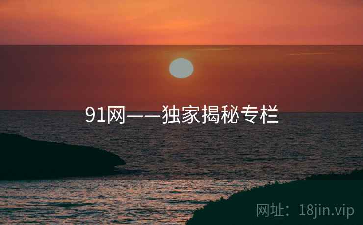 91网——独家揭秘专栏